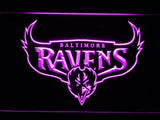 Baltimore Ravens (6) LED Neon Sign USB - Purple - TheLedHeroes