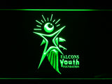 FREE Atlanta Falcons Youth Foundation LED Sign - Green - TheLedHeroes
