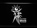FREE Atlanta Falcons Youth Foundation LED Sign - White - TheLedHeroes