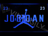 FREE Jordan 23 LED Sign - Blue - TheLedHeroes