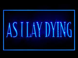 FREE As I Lay Dying LED Sign - Blue - TheLedHeroes