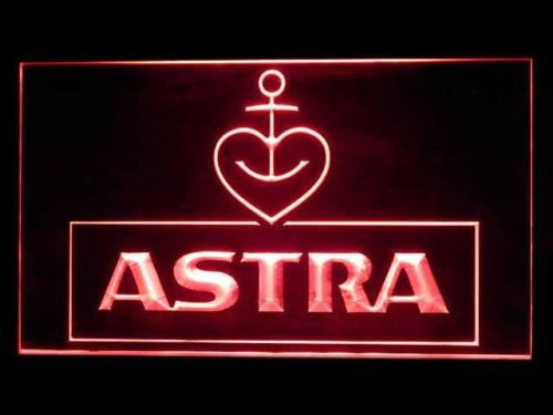 FREE Astra Beer LED Sign - Red - TheLedHeroes