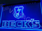 Beck's LED Sign - Blue - TheLedHeroes
