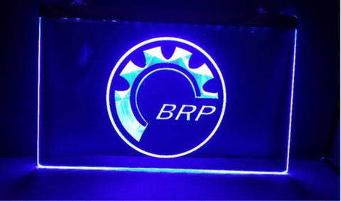 FREE Bombardier Recreational Products BRP LED Sign - Blue - TheLedHeroes