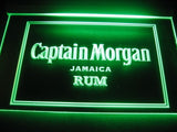 FREE Captain Morgan Jamaica Rum LED Sign - Green - TheLedHeroes