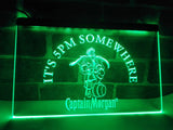 FREE Captain Morgan It's 5 pm Somewhere LED Sign - Green - TheLedHeroes