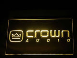 Crown Audio LED Sign -  Yellow - TheLedHeroes