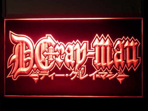 FREE D.Gray-man LED Sign - Red - TheLedHeroes