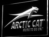 FREE Arctic Cat Snowmobiles Logo LED Sign - White - TheLedHeroes