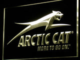 FREE Arctic Cat Snowmobiles Logo LED Sign - Yellow - TheLedHeroes