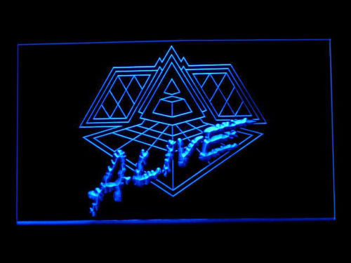 Daft Punk LED Sign - Blue - TheLedHeroes