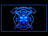 FREE FireMedic LED Sign - Blue - TheLedHeroes