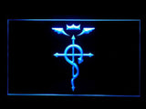 FREE Full Metal Alchemist Cosplay LED Sign - Blue - TheLedHeroes