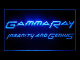 Gamma Ray Insanity And Genius LED Sign - Blue - TheLedHeroes