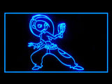 Kim Possible LED Sign - Blue - TheLedHeroes