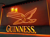 Guinness Toucan Beer Bar Pub Club LED Sign - Orange - TheLedHeroes