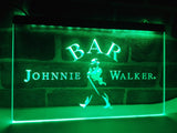 FREE Johnnie Walker BAR Whiskey LED Sign - Green - TheLedHeroes
