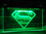 FREE Superman Hero Cave LED Sign - Green - TheLedHeroes