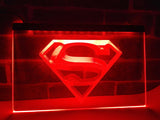 FREE Superman Hero Cave LED Sign - Red - TheLedHeroes