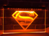 FREE Superman Hero Cave LED Sign - Orange - TheLedHeroes