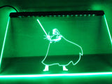 Star Wars Darth Vader Bar Beer LED Sign - Green - TheLedHeroes