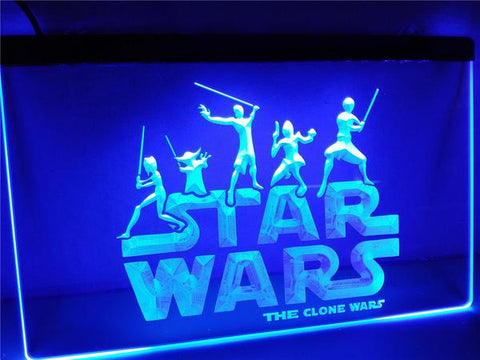 FREE Star Wars The Clone Wars LED Sign -  - TheLedHeroes