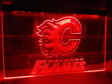 FREE Calgary Flames LED Sign - Red - TheLedHeroes