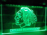 FREE Chicago Blackhawks LED Sign - Green - TheLedHeroes