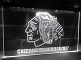 FREE Chicago Blackhawks LED Sign - White - TheLedHeroes