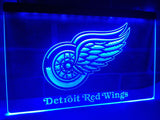 Detroit Red Wings LED Sign - Blue - TheLedHeroes