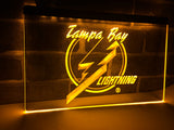 FREE Tampa Bay Lightning LED Sign - Yellow - TheLedHeroes