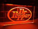 FREE Dr Pepper LED Sign - Orange - TheLedHeroes