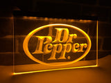 FREE Dr Pepper LED Sign - Yellow - TheLedHeroes