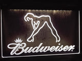 Budweiser Exotic Dancer Stripper Bar LED Sign - White - TheLedHeroes