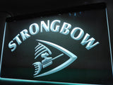 Strongbow Bar Beer Drink Pub NEW LED Sign - White - TheLedHeroes