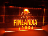 FREE Finlandia Vodka LED Sign - Orange - TheLedHeroes