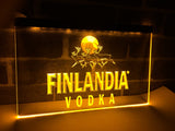 FREE Finlandia Vodka LED Sign - Yellow - TheLedHeroes