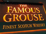 FREE The Famous Grouse LED Sign - Orange - TheLedHeroes