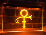 FREE Prince Symbol LED Sign - Orange - TheLedHeroes