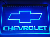 FREE CHEVROLET LED Sign - Blue - TheLedHeroes