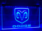 Dodge LED Sign - Blue - TheLedHeroes