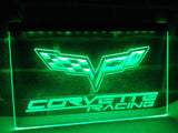 FREE Chevrolet Corvette Racing LED Sign - Green - TheLedHeroes