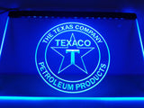 FREE TEXACO PORCELAIN GAS PUMP Bar LED Sign -  - TheLedHeroes