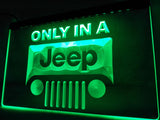FREE Jeep only in LED Sign - Green - TheLedHeroes