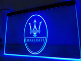 Maserati LED Sign - Blue - TheLedHeroes