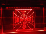 FREE West Coast Choppers Bike Logo LED Sign - Red - TheLedHeroes