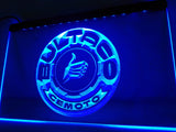 FREE Bultaco Motorcycle LED Sign - Blue - TheLedHeroes