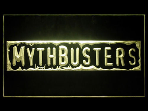 FREE MythBusters LED Sign - Yellow - TheLedHeroes