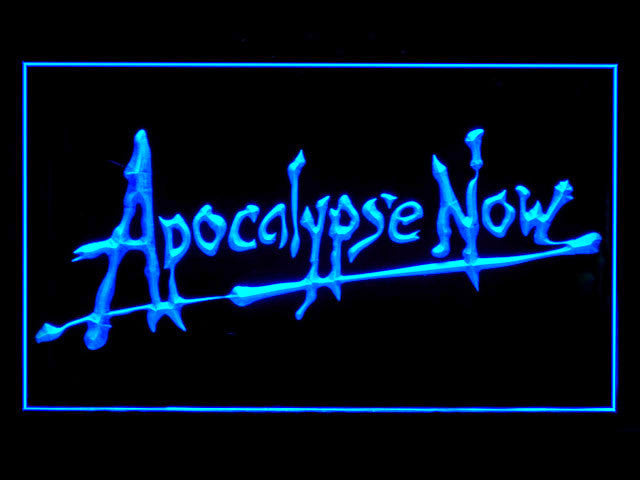 Apocalypse Now LED Sign - Blue - TheLedHeroes