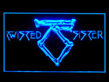 Twisted Sister LED Sign -  Blue - TheLedHeroes